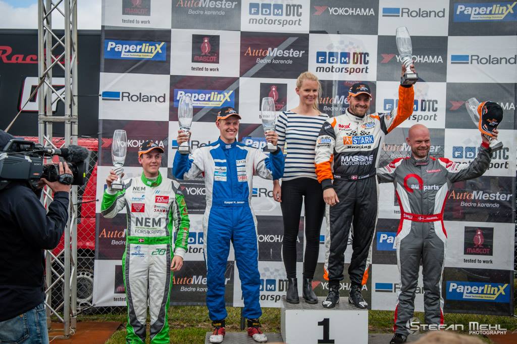 Kasper H. Jensens weekend stod i tallet 3’s navn. Det var 3. DTC-afdeling, han fik 3 tredjepladser i de 3 heat og ligger nu nr. 3 i mesterskabet.
(Foto: Stefan Mehl-Ludvigsen)